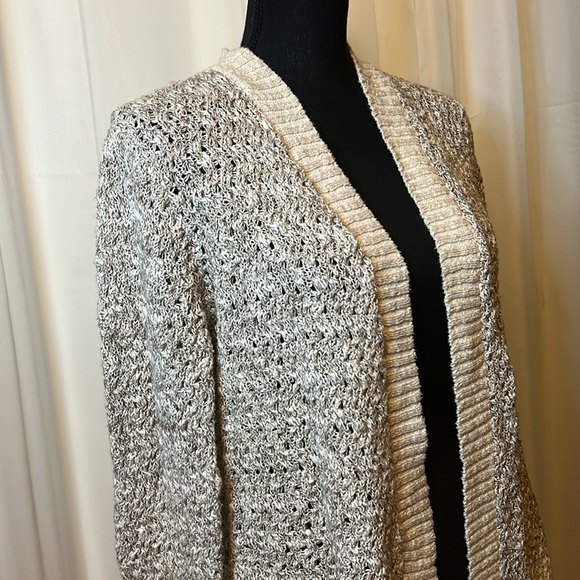 Women’s Brown and Cream Cardigan - Picture 2 of 4
